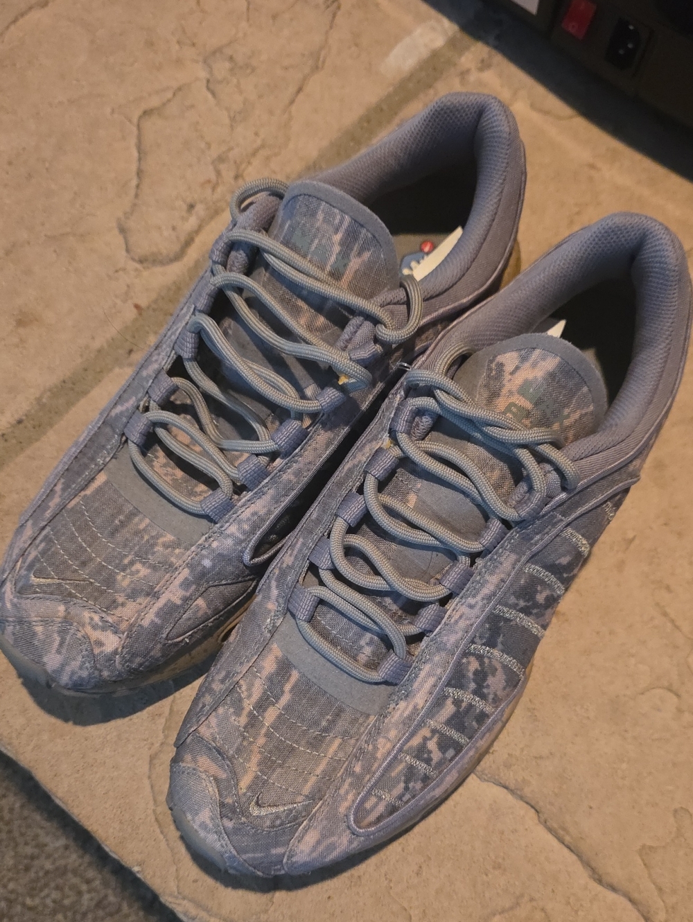 Nike Mx Air Men's Camo Patterned Athletic Sneakers